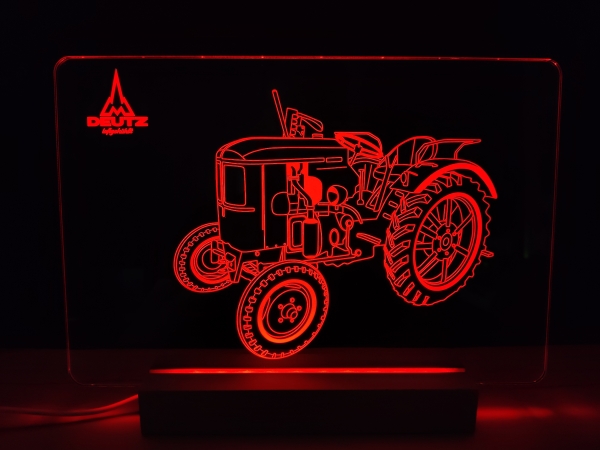 Deutz F1L 514 Knubbel LED Schild